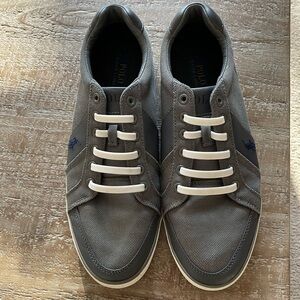 Polo by Ralph Lauren HUGH-NE Gray Trainers Slip On Sneakers Men’s 11 Casual